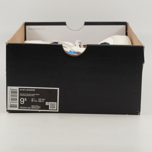 Nike Women's Air Force 1 Shadow 'Multi-Material' DZ5193-100 size 6 - 10 - Picture 15 of 15